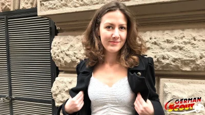 GERMAN SCOUT – College Teen Alessandra get Fuck at Casting